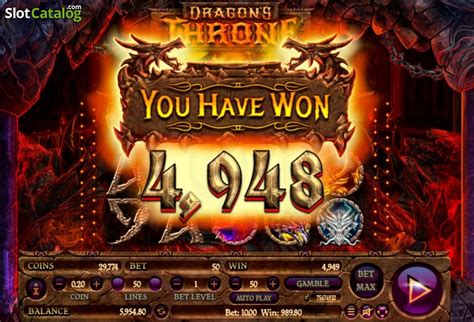 Dragon S Throne Slot Grátis